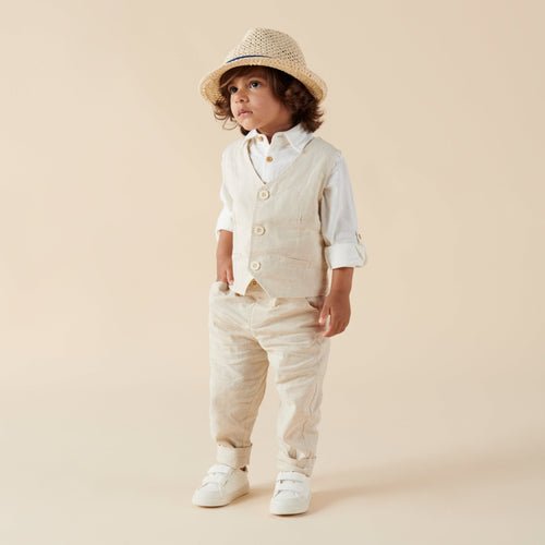 Finley Linen Collection: Effortless Style, Ultimate Comfort for Kids - Designer Kidz