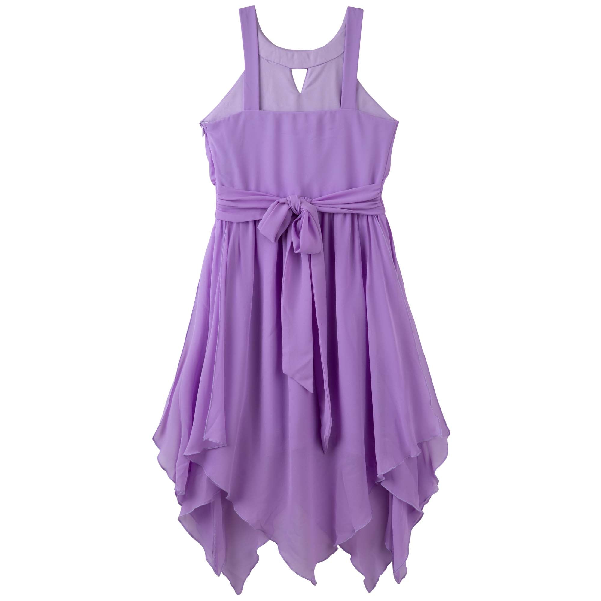 Angelene Panelled Dress - Violet