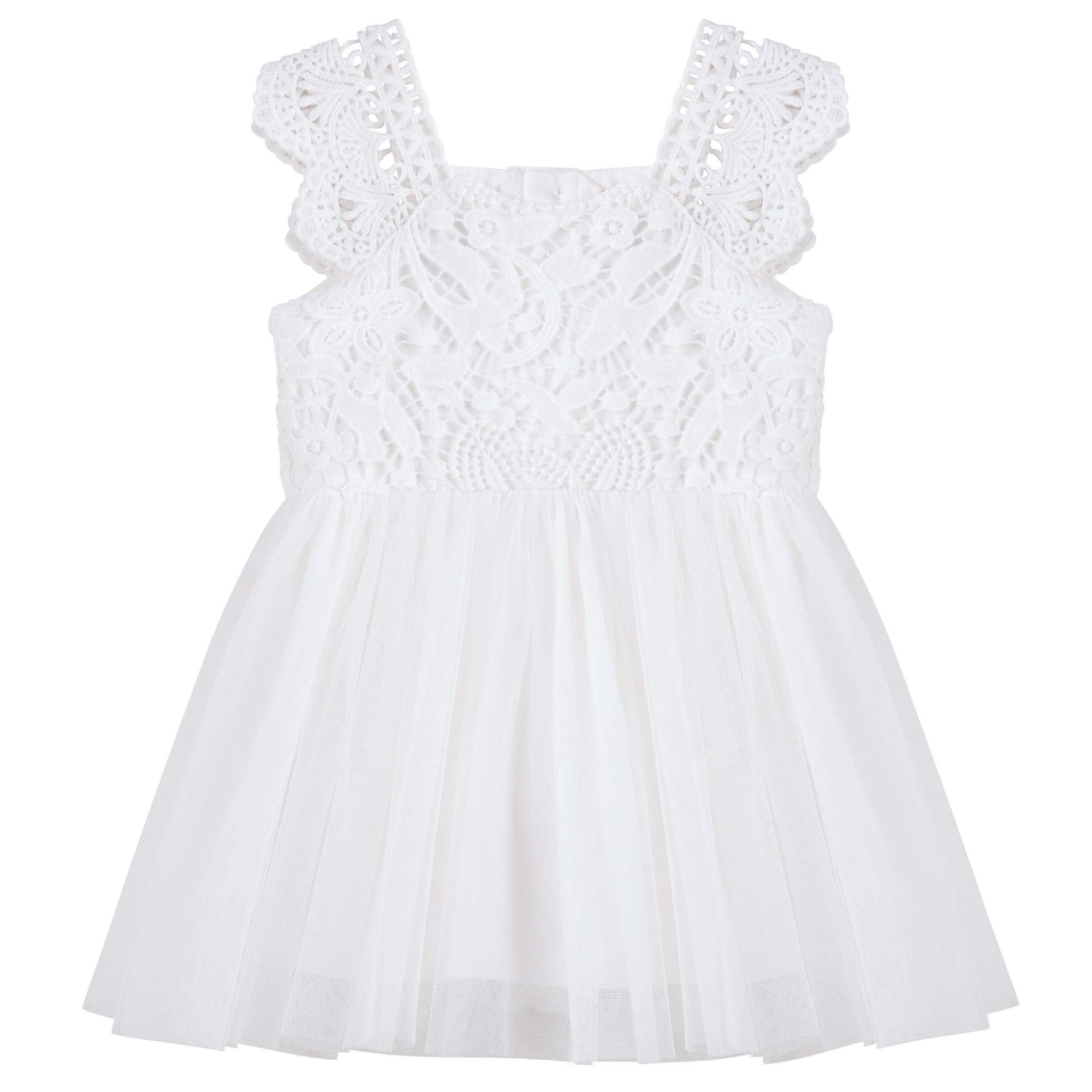 Angie Lace Romper - Designer Kidz