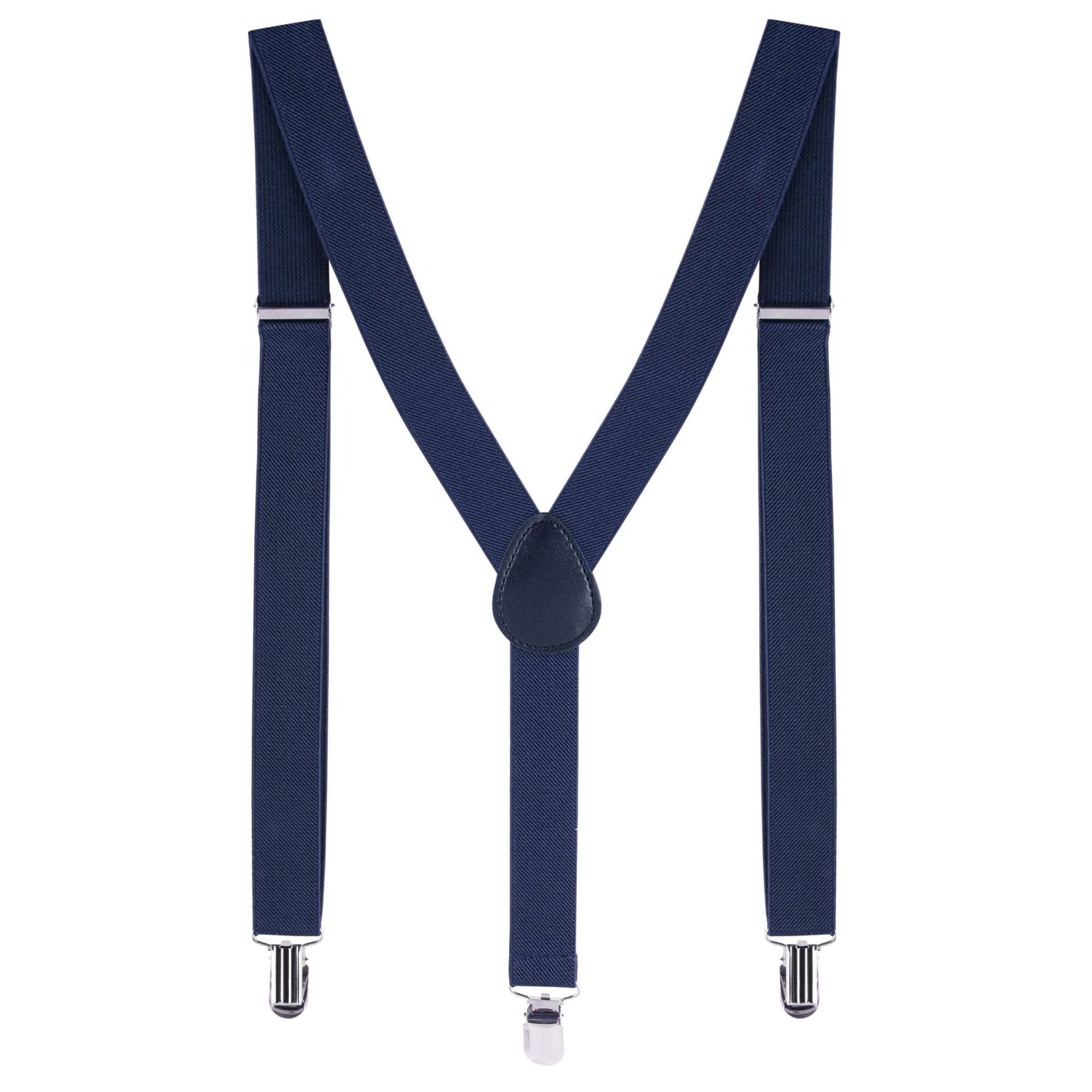 Bradley Boys Suspenders - Navy - Designer Kidz