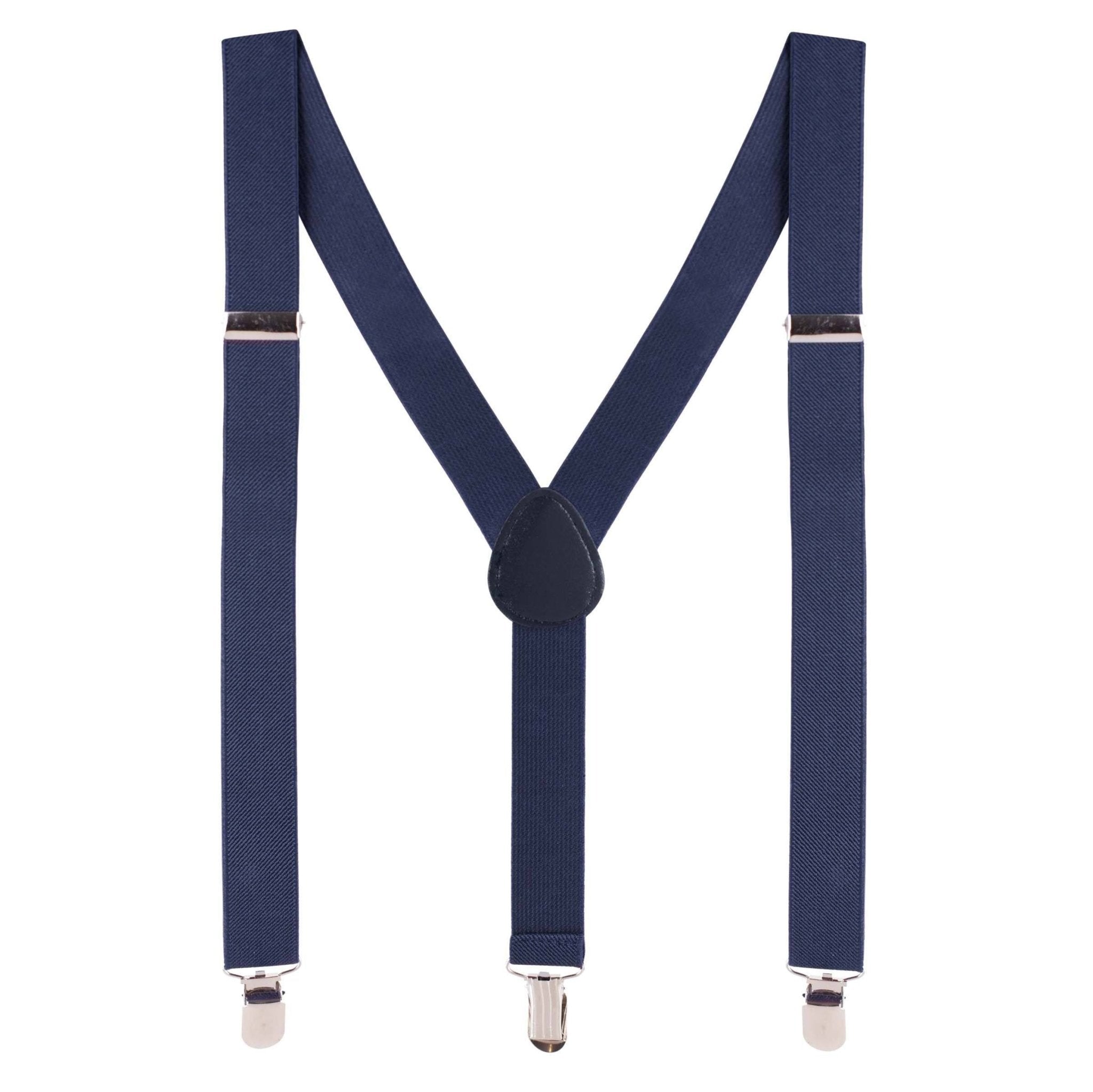 Bradley Boys Suspenders - Navy - Designer Kidz