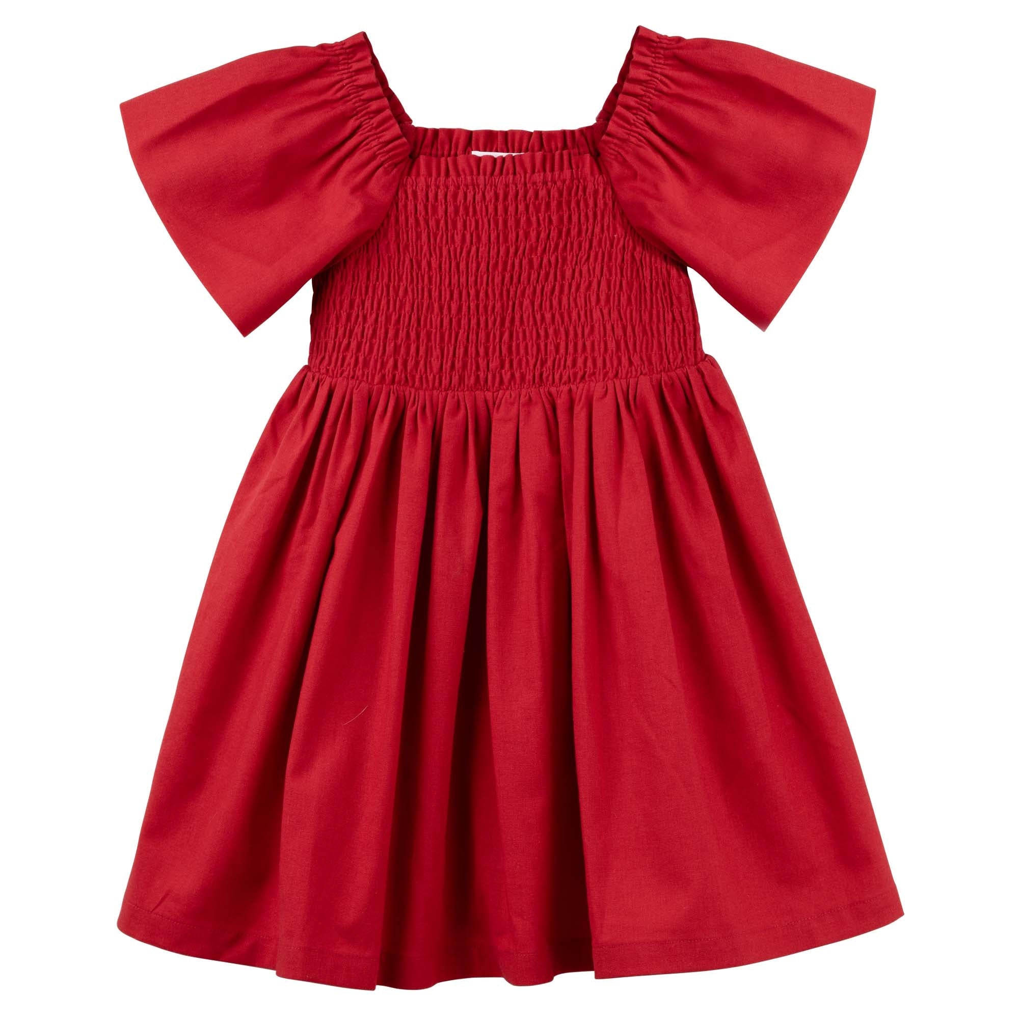 Elly Puff Sleeve Dress - Designer Kidz