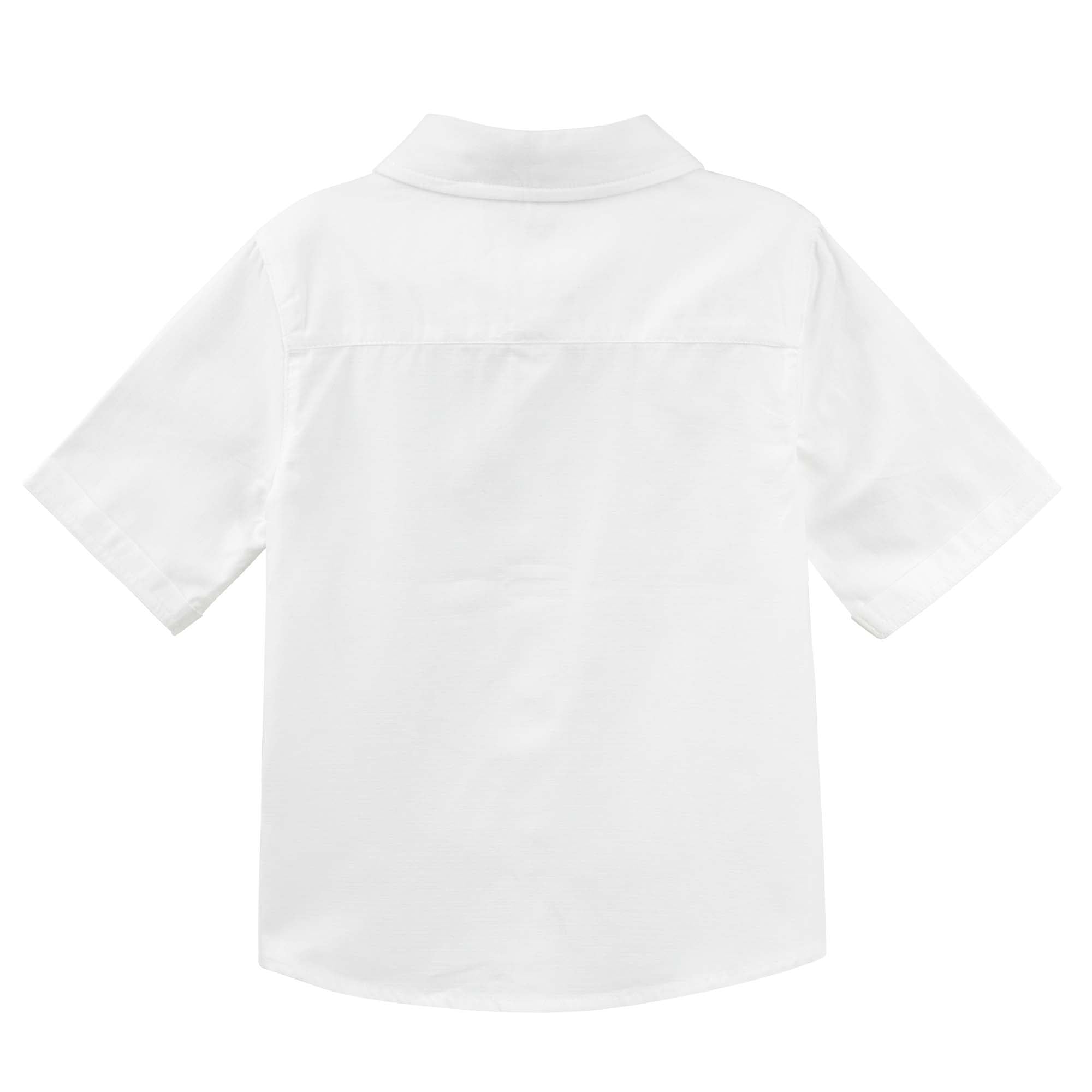 Jackson S/S Formal Shirt - White - Designer Kidz